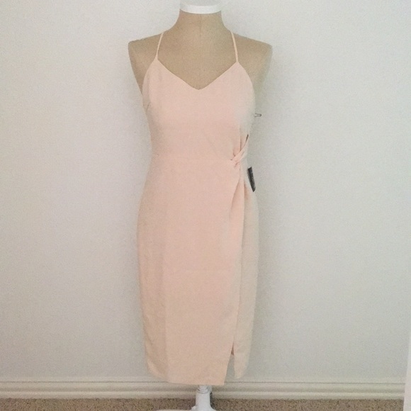 Lulus Dresses & Skirts - Lulus twisted high slit dress sz M